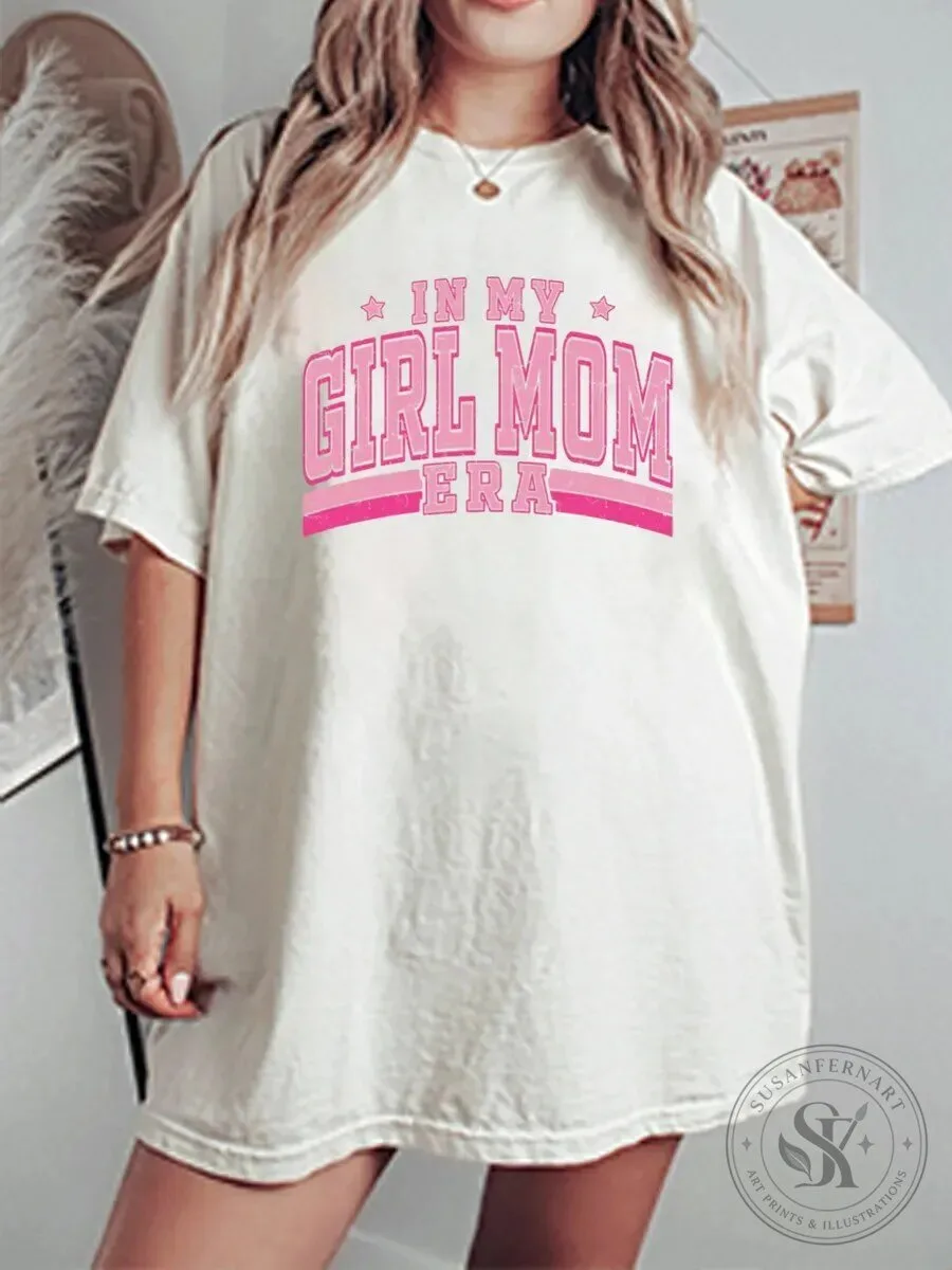 In My Girl Mom Era Vintage Style Oversized Graphic T-Shirt